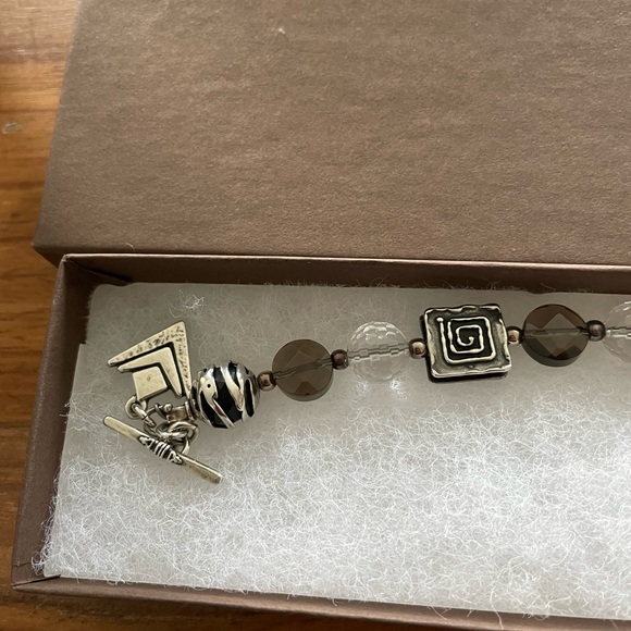 Silpada Sterling Silver and Quartz Bracelet - Picture 2 of 7